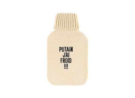 Warmwaterkruik Putain J'ai Froid