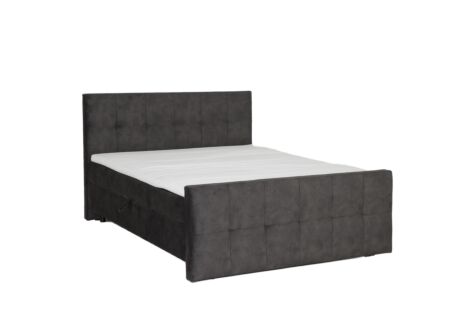 Bedbox Valetta 160x200cm met opbergruimte stof espresso