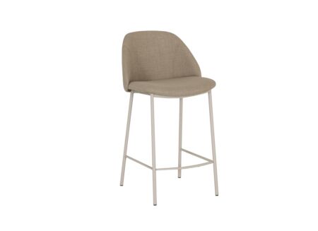 Barstoel Soda ZH64,5cm - stof - naturel