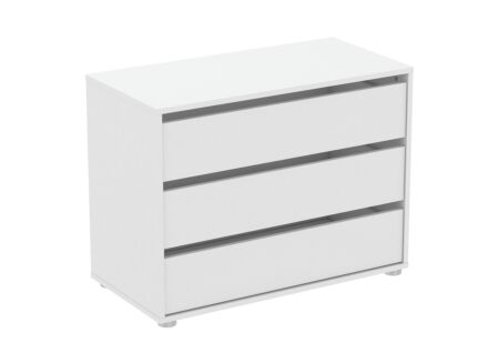 Ladekast Blokty 80x40x58cm - decor - wit