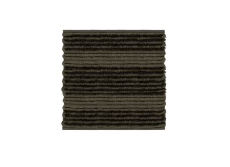 Badmat Solange 60x60cm - katoen & polyester - army green