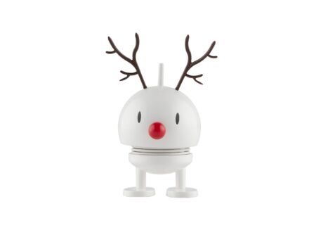 Figuur Hoptimist Reindeer Bumble S H9,5cm - kunststof - wit