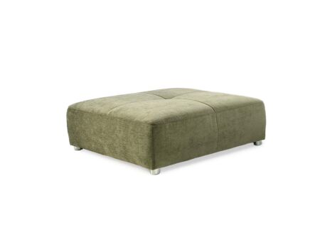 Poef Gulliver 126x41cm - stof - groen