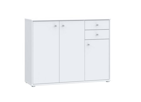 Commode Topic 109x35x86cm - decor - wit