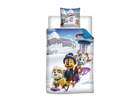 Dekbedovertrek Paw Patrol 140x200cm - flanel - multicolor