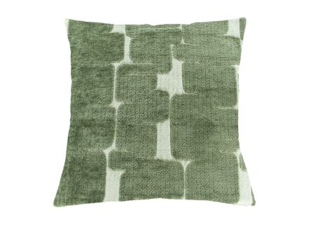 Kussen Beau 45x45cm - stof - groen