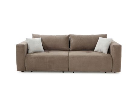 Zetel Relax Bigsofa 4-zit - stof - taupe
