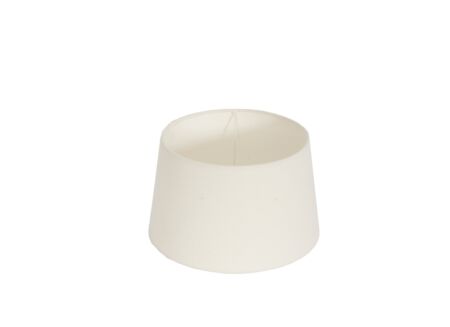 Lampenkap Ø25cm - stof - ivoor