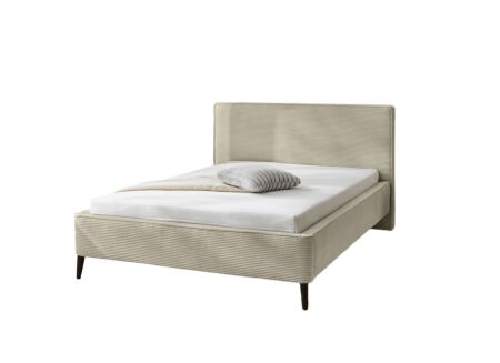Bed Lisa 140x200cm stof greige