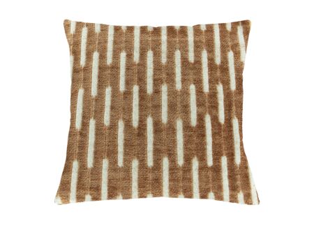 Kussen Dena 45x45cm - stof - terra