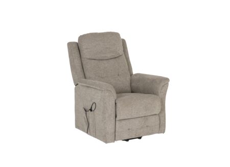 Relaxzetel Cosima elektrisch stof beige