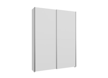 Armoire à portes coulissantes Homenook 150cm - décor - blanc Armoire à portes coulissantes Homenook 150cm - décor - blanc