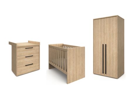 Babykamer Tesa met 2-deurskast