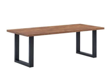 Tafel Ensor 220x95cm - meubelplaat - acacia