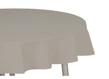Tafelkleed Teflon Ø180cm - stof - zilver