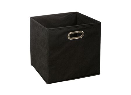 Opbergbox 31x31x31cm zwart