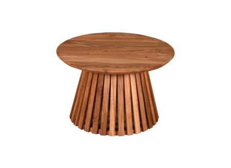 Salontafel Thorn hout massief rond