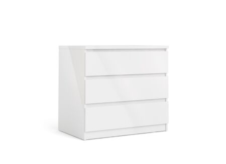 Ladekast Naia 77x50x71cm - MDF - wit hoogglans