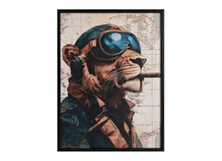 Print op canvas Smoke 45x60cm