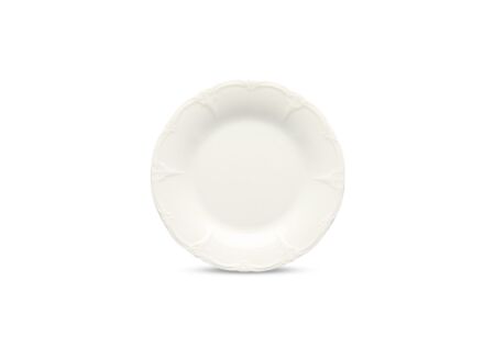 Bord Retro Ø20,5cm - porselein - ivoor