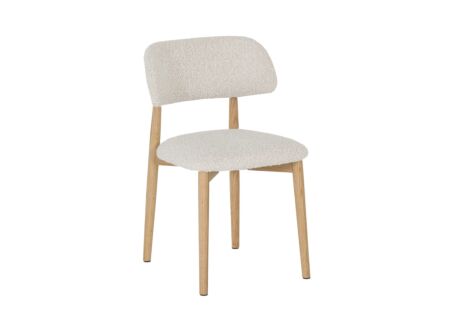 Stoel Nemo 50x48x78cm - polyestervezel - beige