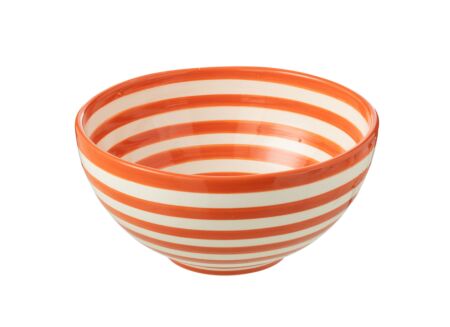 Kom Grana Ø28cm - keramiek - oranje