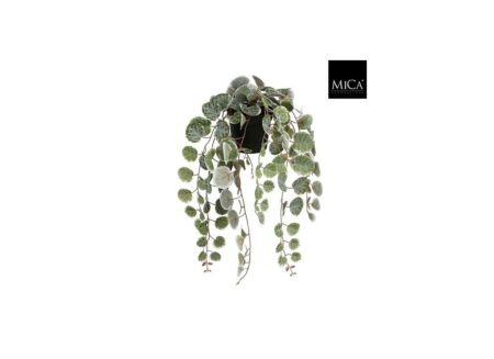 Hangende kunstplant Ceropegia woodii H46cm polyester groen