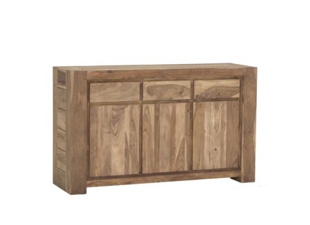 Dressoir Carbone  150cm - sheesham massief & decor - naturel