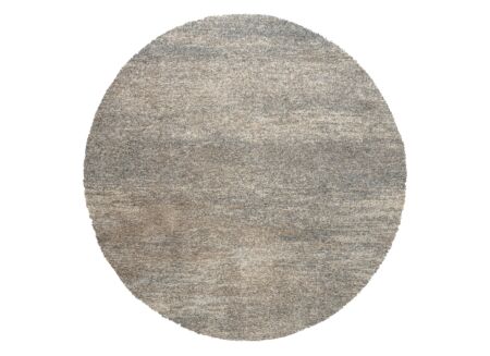 Rond tapijt Medusa Ø160cm - heatset polypropyleen - grijs & beige