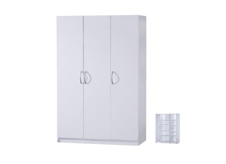 Opbergkast 120cm - decor - snow white