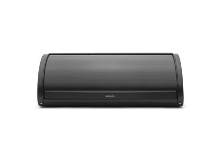 Hoofdfoto - Broodtrommel met schuifdeksel 44,5x26,2x17,3cm - staal - matt black