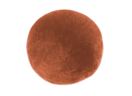 Kussen Marshmallow  Ø40cm - stof - roest