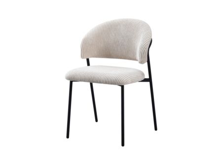 Stoel Grigri 49x61x81cm - stof - beige