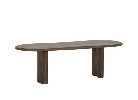 Tafel Marrone 240x100cm - mango massief - bruin