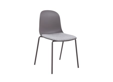 Stoel Finch 49x51,5x84,5cm - kunststof - taupe
