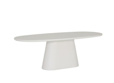 Tafel Crosby 220x100cm - decor - milky white