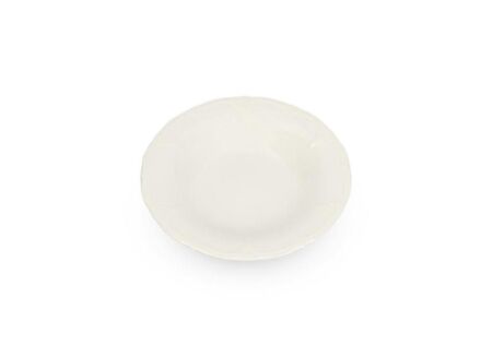 Diep bord Retro Ø23,5x4cm - porselein - ivoor