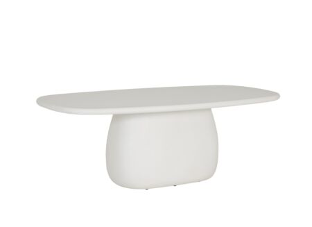 Tafel Danilo 220x110cm - decor - milky white