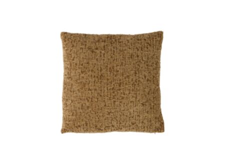 Kussen Esbly 43x43cm - stof - licht goud