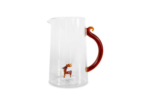 Karaf Hert 1,5L - glas - bruin