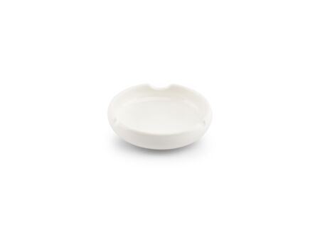 Asbak Smoke Ø12cm porselein wit