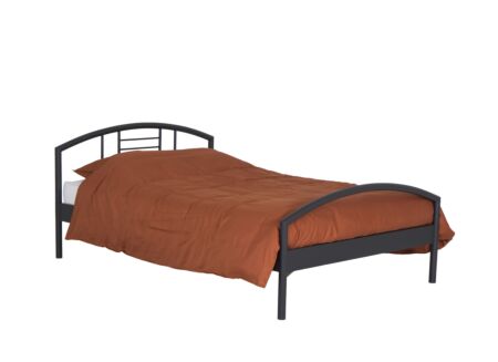 Bed You 140x200cm - metaal - zwart