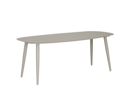 Tuintafel Visconti 200x100cm - aluminium - greige