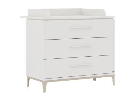 Commode incl luiertafel Cutie-Lea 110x53x95cm - decor - off white