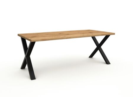Tafel Bordo 200x95cm - decor - etna eik/zwart