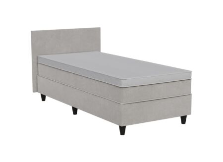 Bedbox BOX53 90x200cm - stof - taupe