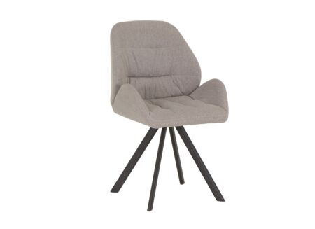 Draaistoel Commodore stof grijs