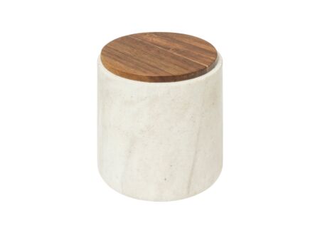 Wattenpotje Come Ø10x11cm - polystone - beige