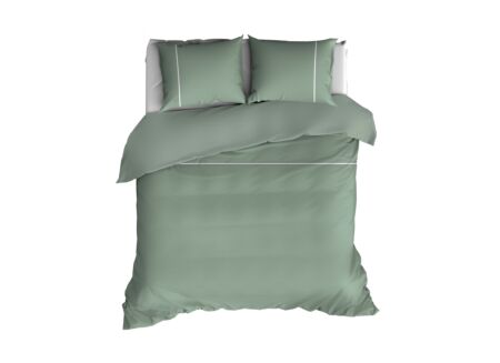 Dekbedovertrek Duchesse 260x200/220cm - flanel - groen