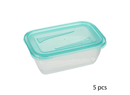 Bewaardoos Fresh & Freeze 500ml set van 5